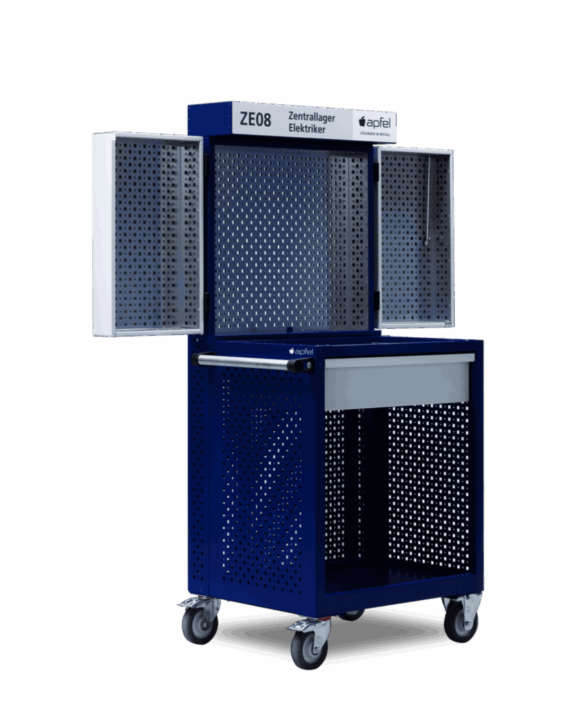 Werkstattwagen mit integriertem Werkzeugfach WSL 491