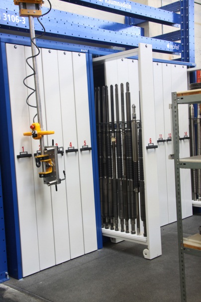 Räumnadeln Auslegerarm 2